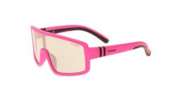 Окуляри дитячі R2 INVADER neon/pink (TPEE), лінза smoke, покриття silver mirror, кат. 2 - Зображення 2
