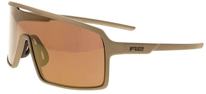 Окуляри R2 WINNER sand (TR90), лінза brown, покриття copper real-full revo, кат. 3