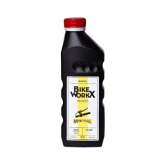 Гальмівна рідина BikeWorkX Braker Mineral, мінеральна, 1 л