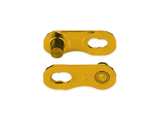 Замок ланцюга KMC Flat NR Gold, SRAM 13/12 шв., уп 2 шт., одноразовий