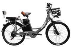 Велосипед з електроприводом 26" ST SPACE PULSAR (new) DD FR рама-16,5" 48 B 20 А*г 350 Вт сірий 2026