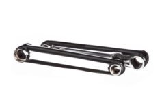 Комплект шатунів Kenli KL-8800S-E 170 для BMX, Cr-Mo, під 19 мм * 48Т, право та лівосторонні, хром