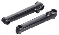 Комплект шатунів Kenli KL-8800S-E 170 для BMX, Cr-Mo, під 19 мм * 48Т, право та лівосторонні, чорний