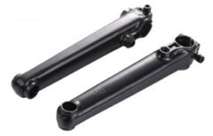 Комплект шатунів Kenli KL-8903S-E 170 для BMX, Cr-Mo, під 19 мм*8Т, право та лівосторонні, чорний