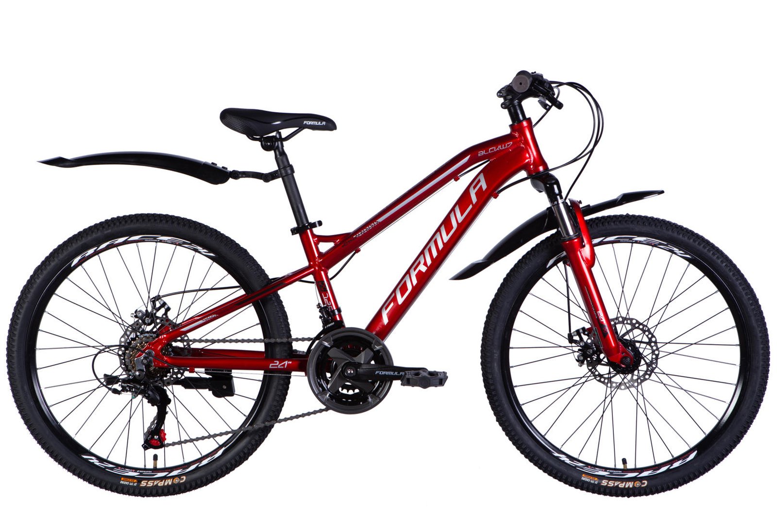 Велосипед AL 24" Formula BLACKWOOD DD FR рама-12,5" червоний 2026