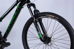 Велосипед AL 26" Formula BLACKWOOD DD FR рама-13" чорний з зеленим 2026 - Зображення 2