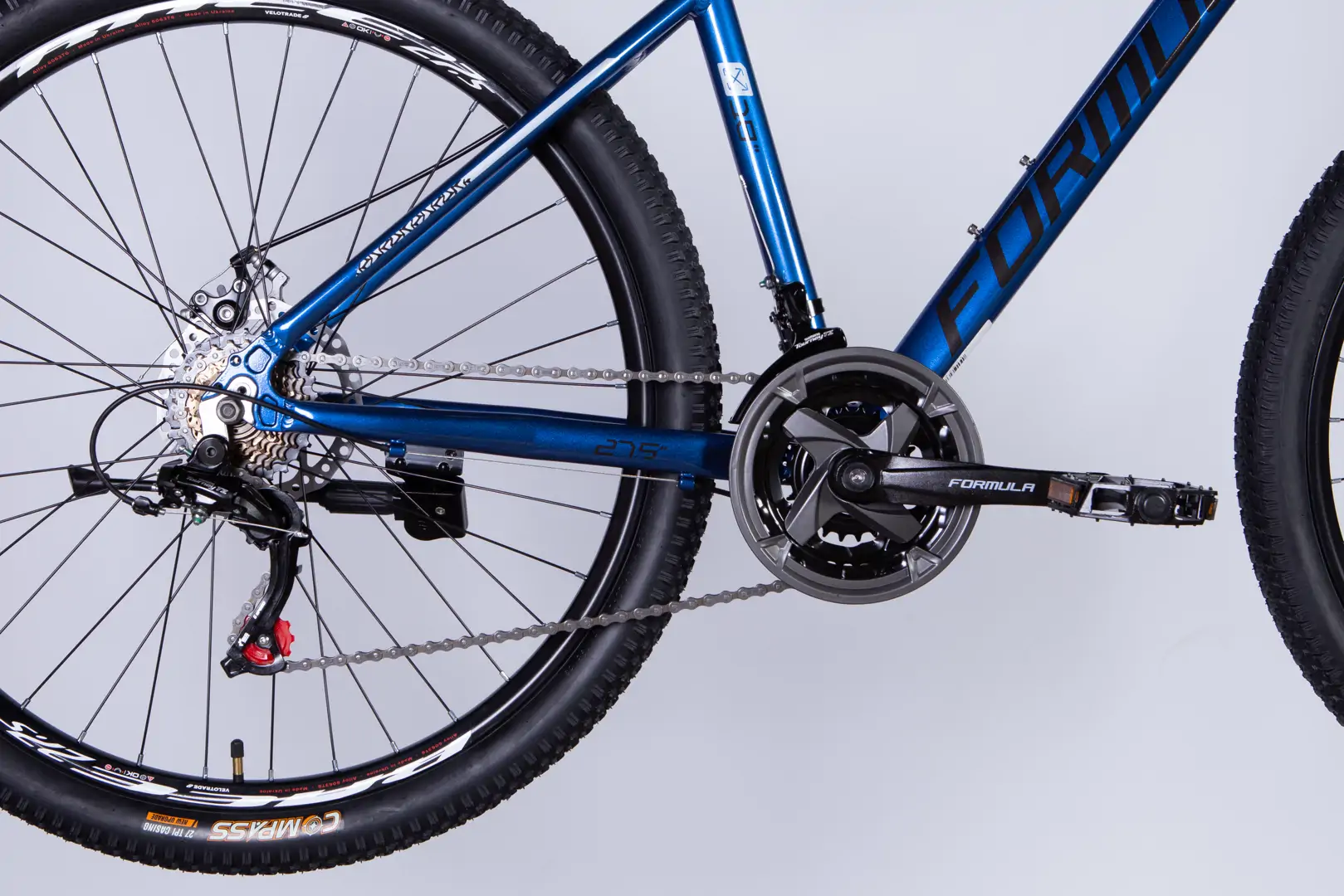 Велосипед AL 27.5" Formula MOTION DD FR " синiй з чорним - Зображення 5