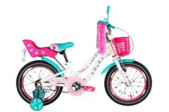 Велосипед ST 16" Formula Kid FLOWER PREMIUM BH рама-8,5" білий з рожевим та бірюзовим 2026