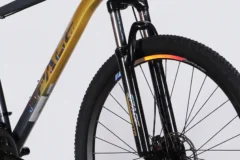 Велосипед ST 29" SPACE MARS DD FR " золотисто-чорний - Зображення 4