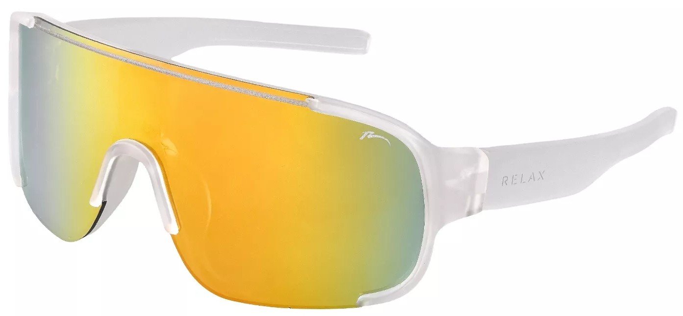 Окуляри Relax Star crystal clear matt, лінза brown (Polycarbonate), purple revo, кат. 3
