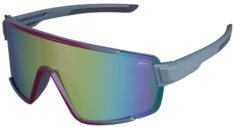Окуляри Relax Jump  black matt, лінза brown (PC), rose gold revo, кат. 3