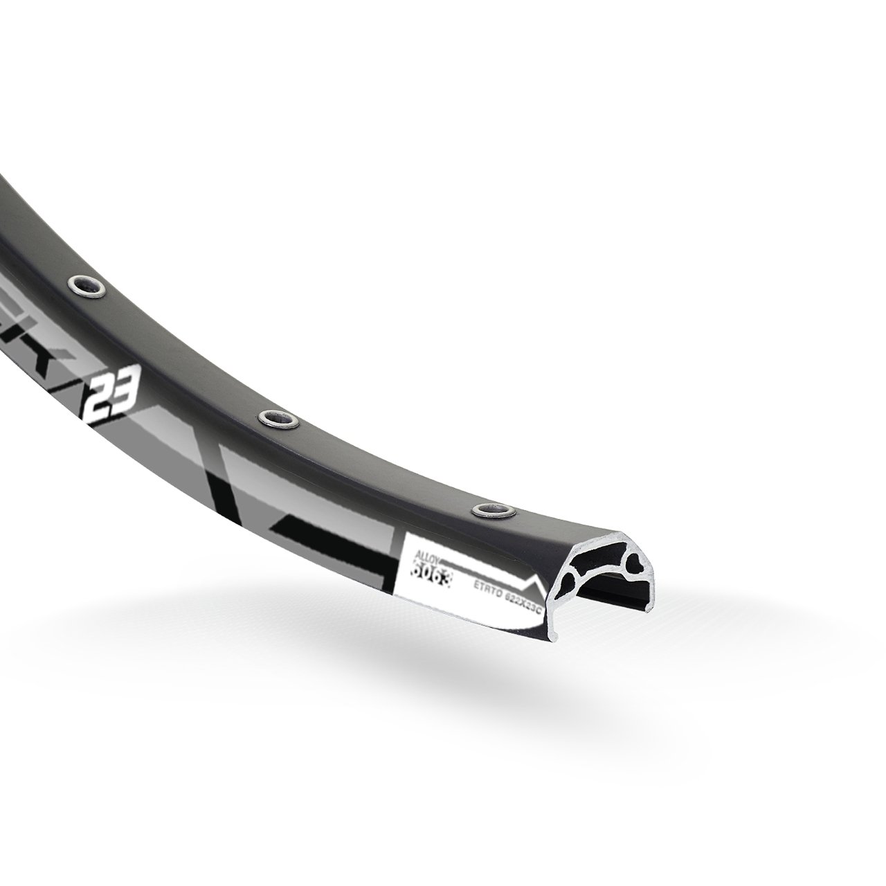 Обід Rodi BLACKROCK 23 29", 622x23, 32 отв., AV, V-br, пістонований, чорний