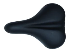Сідло без замка 279*206 мм комфортне K.San YBT-8002 Leon чорний logo LEON - Зображення 4