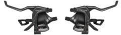 Моноблоки SunRace STM406 L3/R8, лівий/правий, 3/8 шв., з дисплеєм передач, з тросом 1700/2100мм, OEM