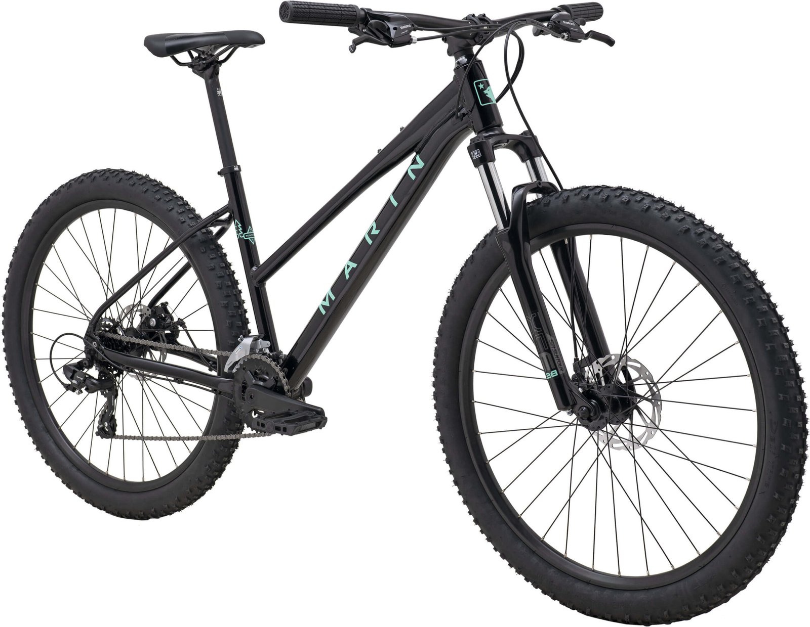 Велосипед 27,5" Marin BOLINAS RIDGE 1 ST рама - S Black B6 - Зображення 2
