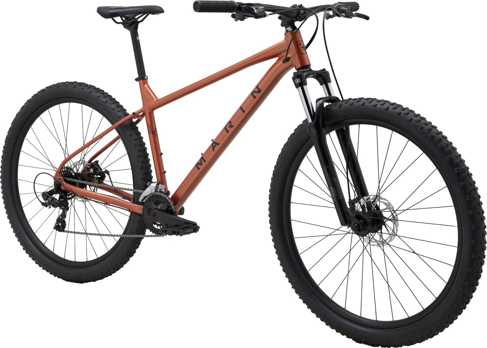 Велосипед 29" Marin BOLINAS RIDGE 1 Orange Black B6 - Зображення 2