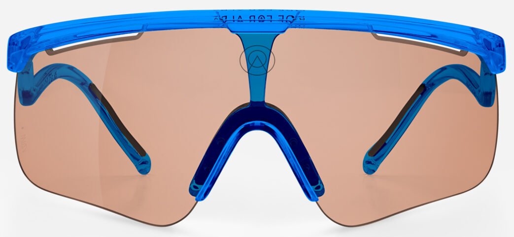 Окуляри Albaoptics DELTA Blue Glossy VZUM Salmon - Зображення 2