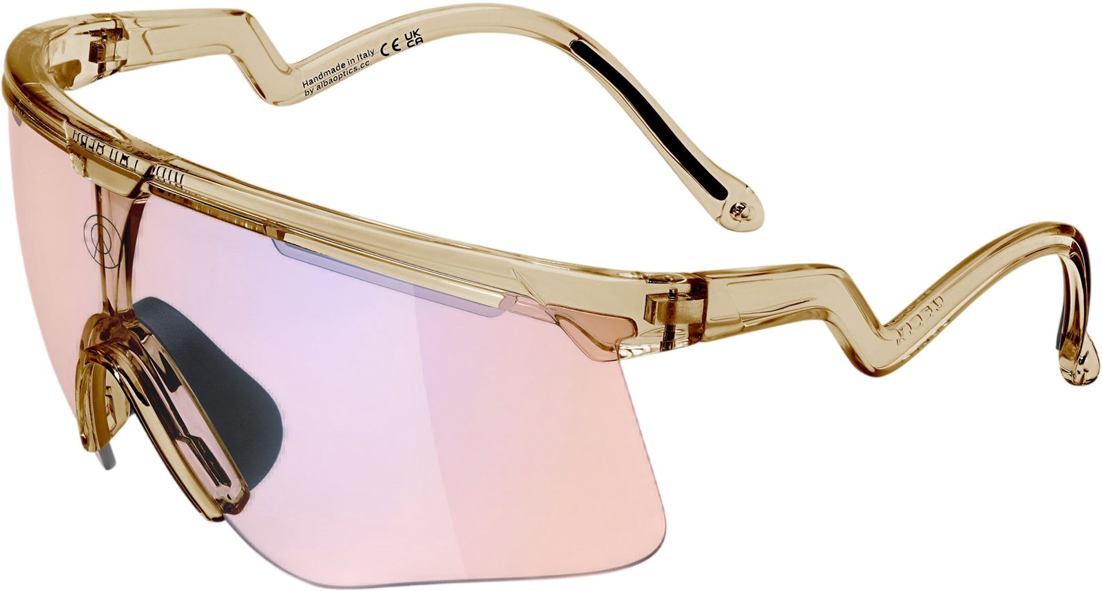Окуляри Albaoptics DELTA Smoke Glossy VZUM F-Lens Flamingo фотохромні