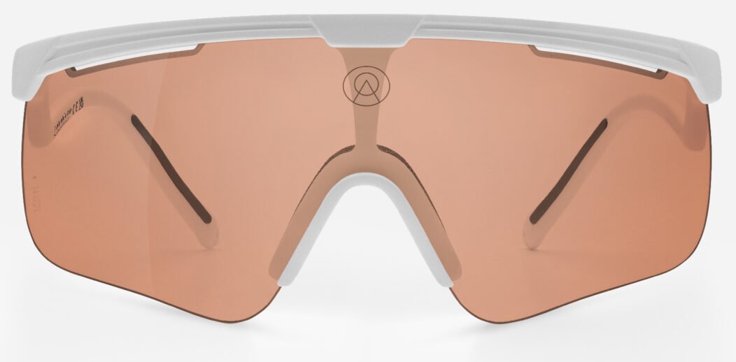 Окуляри Albaoptics DELTA White VZUM Salmon - Зображення 2