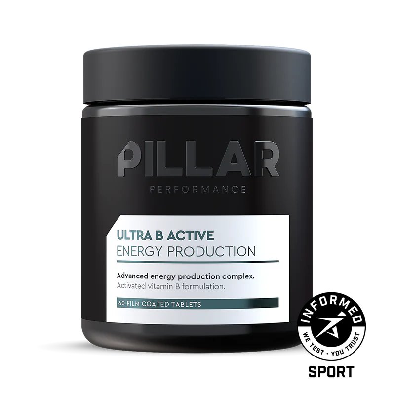Вітаміни PILLAR Performance Ultra B Active 60 таблеток