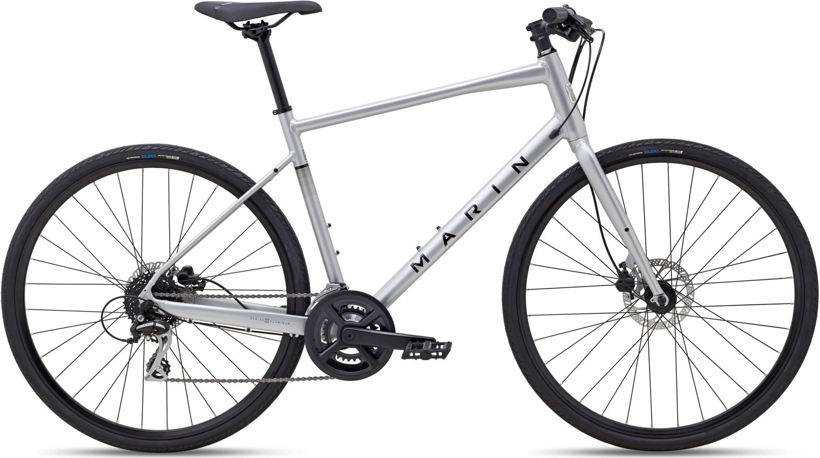 Велосипед 28" Marin Fairfax 2 рама - M Gloss Silver/Black A5