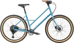 Велосипед 27,5" Marin Larkspur 1 рама - S Gloss Metallic Blue/Metallic Dark Blue A5