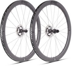 Колесо пер. + задн. 28" ERE EXPLORATOR CCR45 CARBON, Road, 100x12/142x12, CL, HG11, tubeless, чорний сатин
