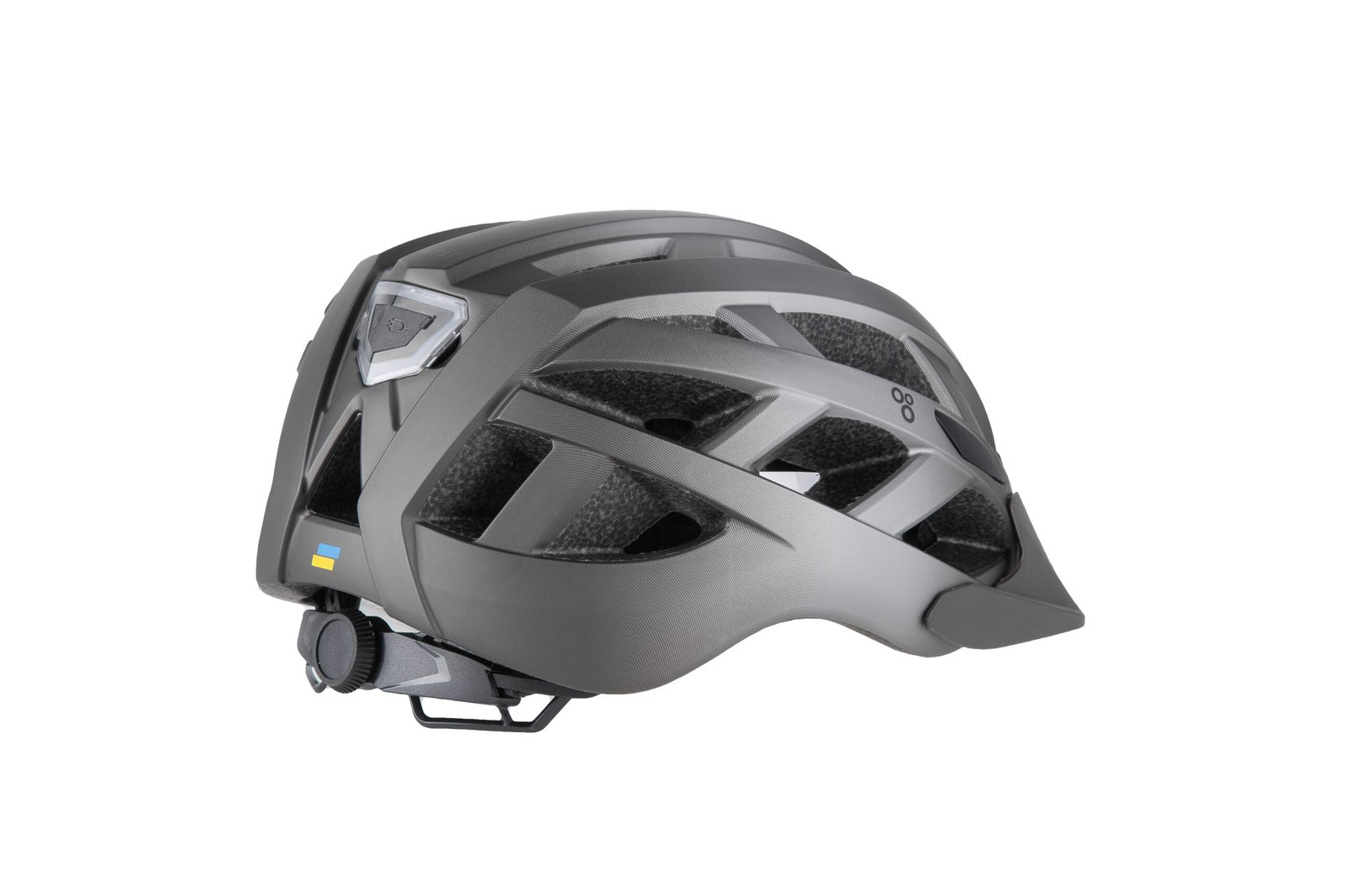 Шолом ONRIDE Muse чорний / сірий L (58-62 см) заднє світло Type-C - Зображення 2
