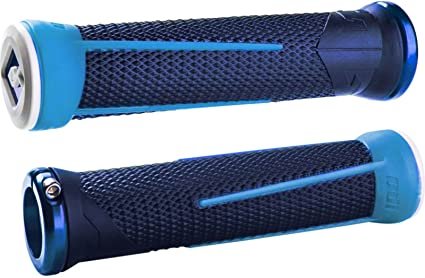 Гріпси AG-1 Signature Brt Blue/Lt Blue w/ Blue clamps (сині з синіми замками) - Зображення 2