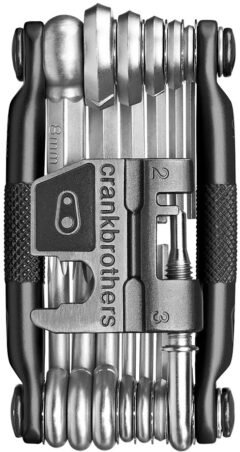 Мультитул Crankbrothers M19, 2/2.5/3/4/5/6/8мм, T10/Т25, Phillips #1/2, flat #2, ключі для спиць, вижимка ланцюга, чорний