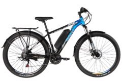 Велосипед з електроприводом 29" AL SPACE ePHAETON DD FR рама-18" 36 B 13 А*г 500 Вт чорно-синій 2026