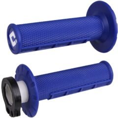 Мото гріпси ODI HALF-WAFFLE MX V2 Lock-On BLue