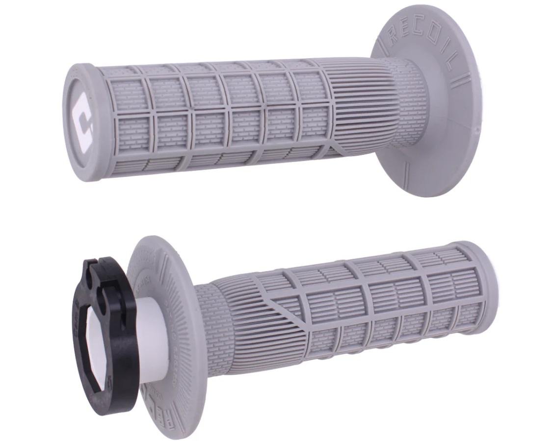 Мото грипсы ODI MX V2 Lock-On; recoil Grip grey soft