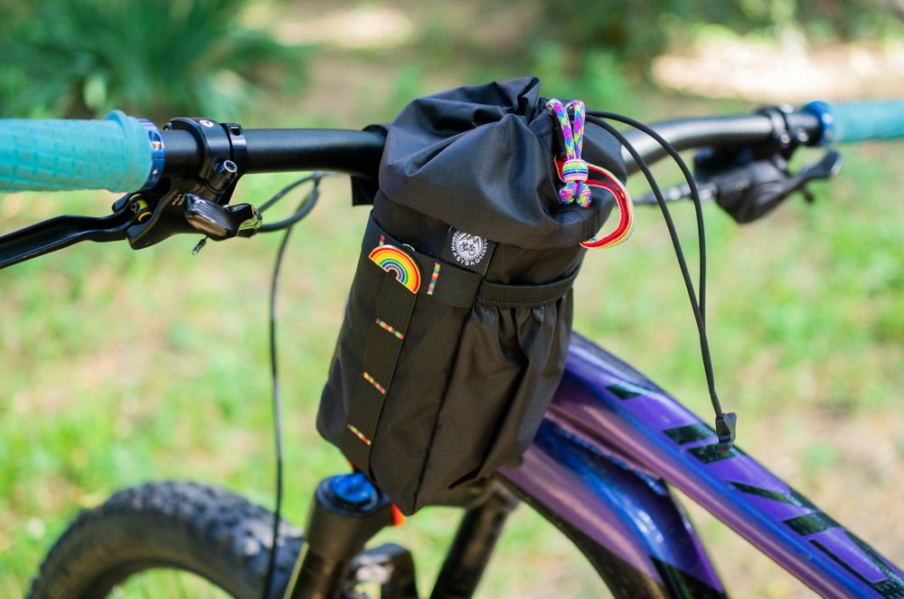 Сумка на кермо KasyBag X-Pocket Pack One hand (кормушка) Rainbow - Зображення 4