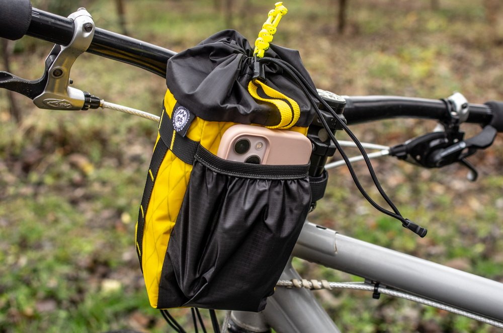 Сумка на кермо KasyBag X-Pocket Pack One hand (кормушка) Yellow - Зображення 5