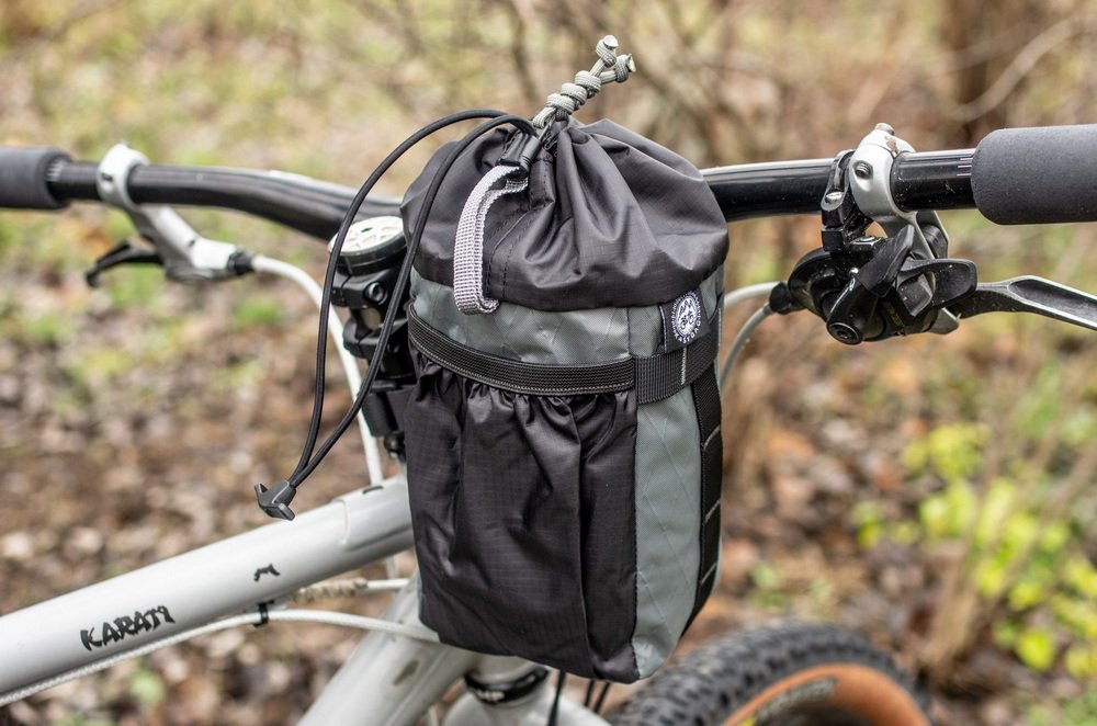 Сумка на кермо KasyBag X-Pocket Pack One hand (кормушка) Grey - Зображення 2