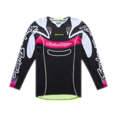 Мото джерсі TLD SE PRO JERSEY; SALVO [BLACK / WHITE]