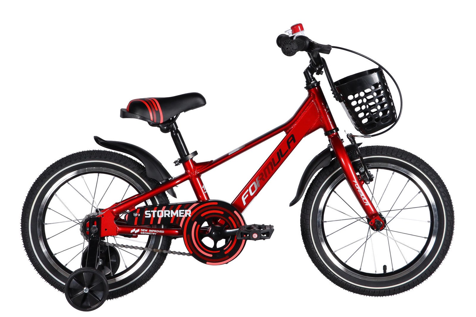 Велосипед уцінений AL 16" Formula Kid STORMER BH рама-8,5" червоний 2026