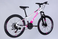 Велосипед AL 24" SPACE MERCURY DD FR рама-11" біло-рожевий 2026 - Зображення 2
