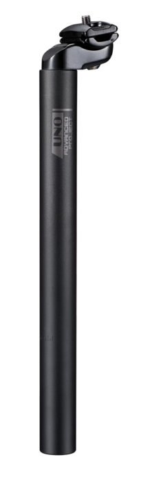 Підсідельний штир UNO SP602 27,2/400 мм, оффсет 24 мм, чорний