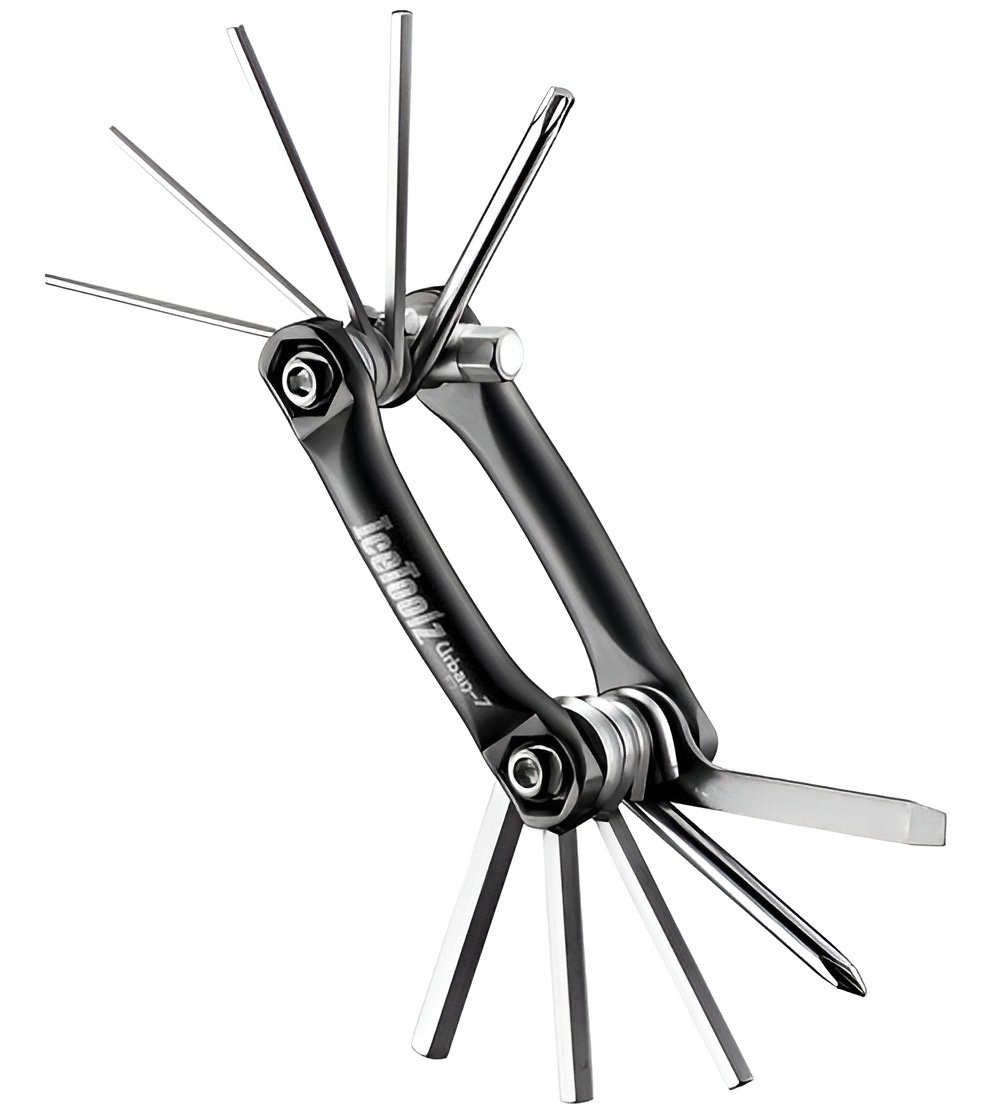 Мультитул Ice Toolz 96B3, "Bar-11" Шестиранники 1.5x2x2.5x3x4x5x6x8mm. Викрутки +/-. Торкс Т-25