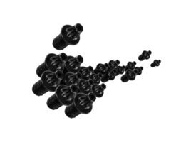 Шипи для педалей DMR Moto X pin Set For Vault Pedal 44pcs BLk