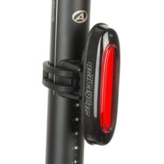 Ліхтар стоп задній Author A-Stake USB  (black/clear-lens)