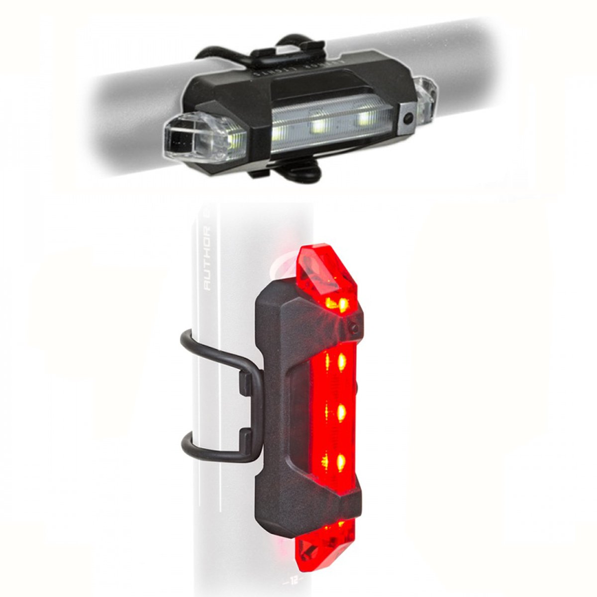 Ліхтар набір Author A-Stake Mini USB, 12 lm