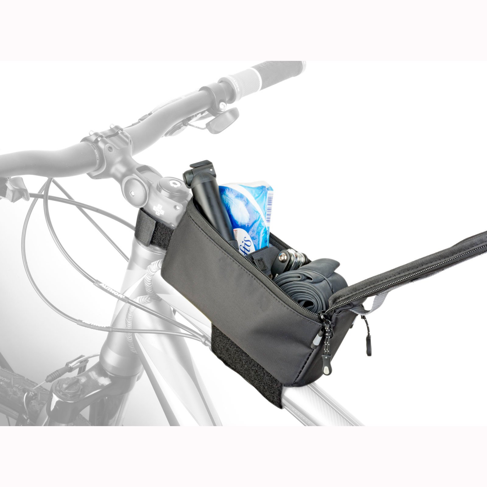Сумка на раму Author A-R255 Tank Bag MPP, об`єм 0,6 л., колір :чорний - Зображення 3