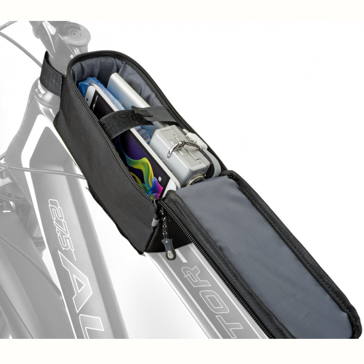 Сумка на раму Author A-R256 XLTank Bag MPP, об`єм 0.8 л.,колір: чорний - Зображення 4