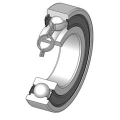 Підшипник 6000 2RS/RS/RU для втулки Xenon Disc R/ACO-H04D R/ACO-H99 R під вісь 10 мм