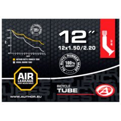 Велокамера Author ALT 32/57-203, вентиль AV90/45, розмір 12", 1,5" - 2,20"