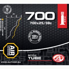 Велокамера Author AT-CROSS-700C AV40 700x25/38C, у коробочці