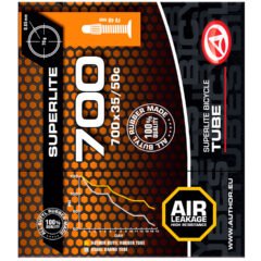Велокамера Author AT-CROSS-700C SuperLite FV40 700x35/50C, в коробочке